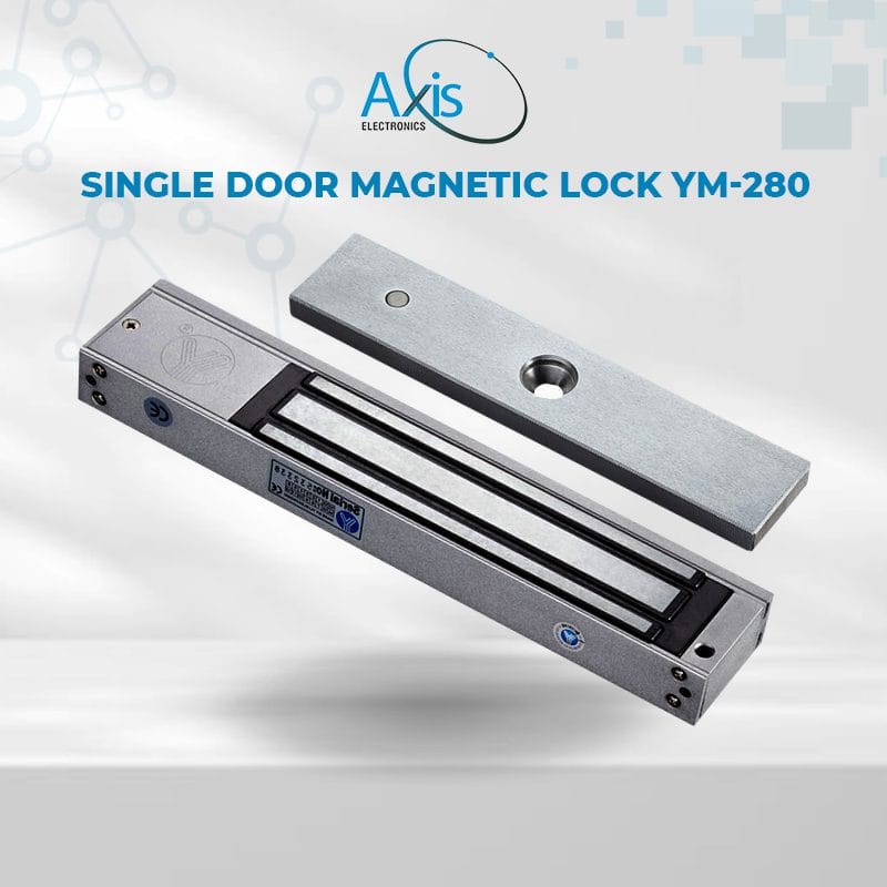Lock 280 Single Door Magnetic Lock YM-280 – Axis Electronics Pvt Ltd